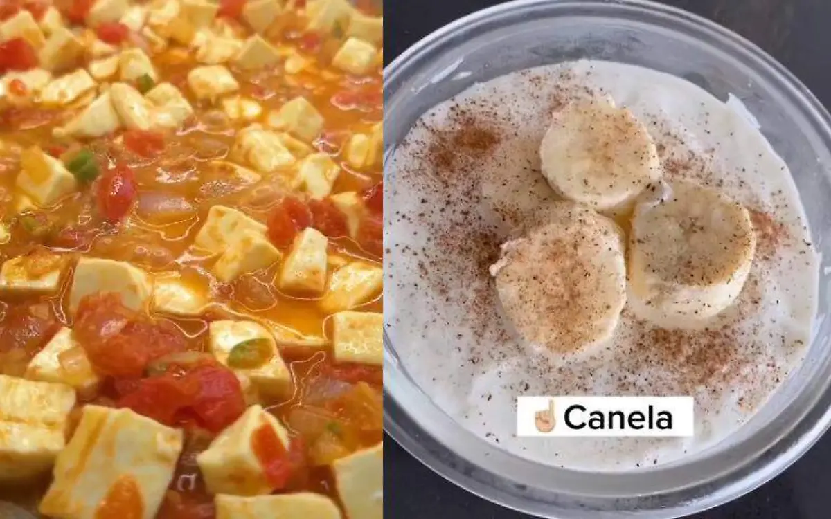 Desde quesito a la mexicana hasta ensaladas de frutas te proponemos para tu desayuno en esta ocasión Captura de pantalla TikTok